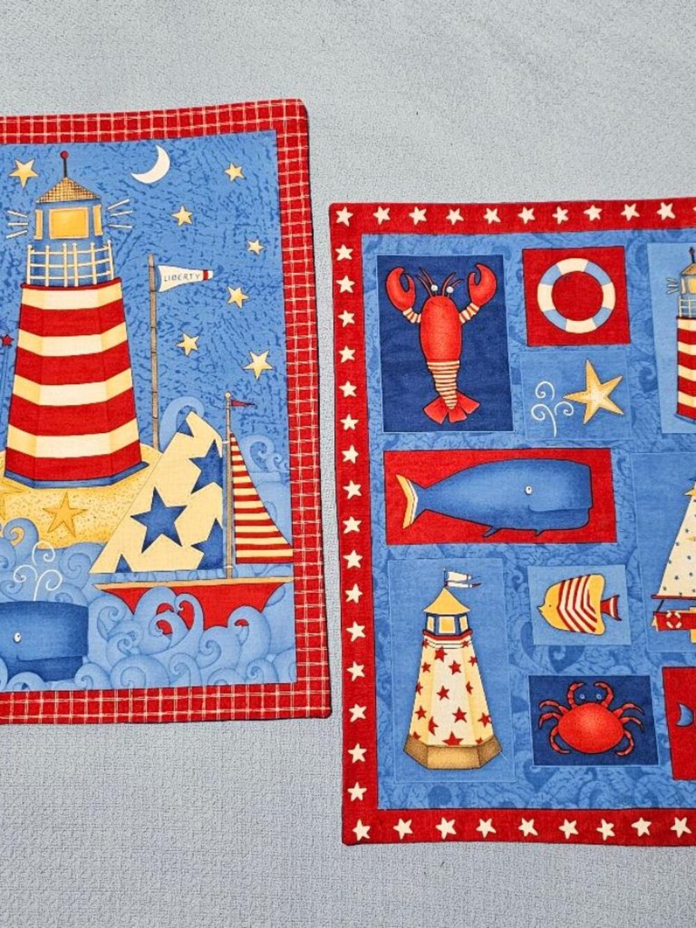 Pair of Nautical Theme Wall hangings   New, handmade, ready to hang
